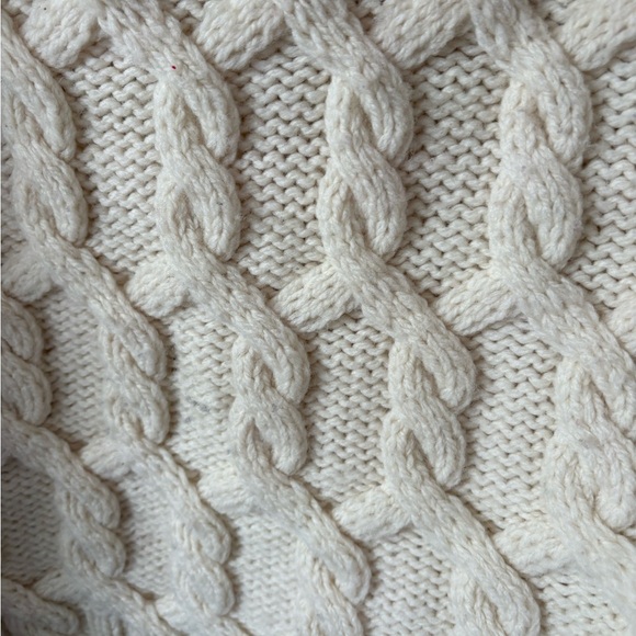 Paul James Made in England Wool Cable-knit Sweater - Picture 6 of 11